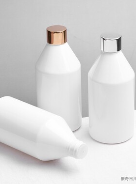 电化铝300ml白色塑料乳液瓶