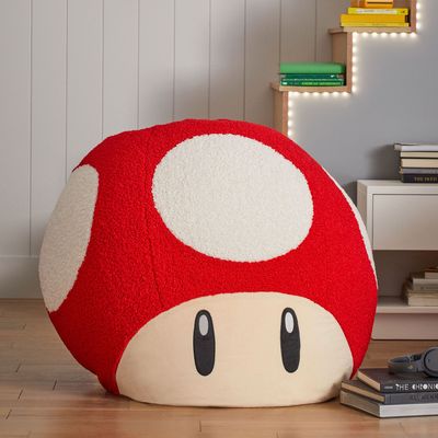 美代正品超级玛丽Supermario超级蘑菇懒人沙发 软装装饰
