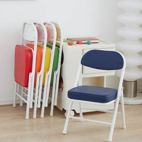 折叠椅儿童椅子小学生书桌靠背椅