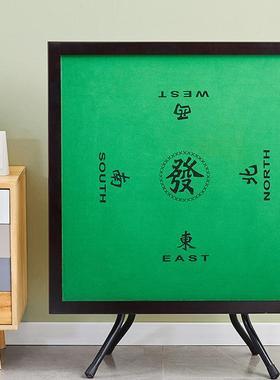 家用折叠麻将桌简易多功能宿舍桌子两用型手搓棋牌桌手动麻雀台桌