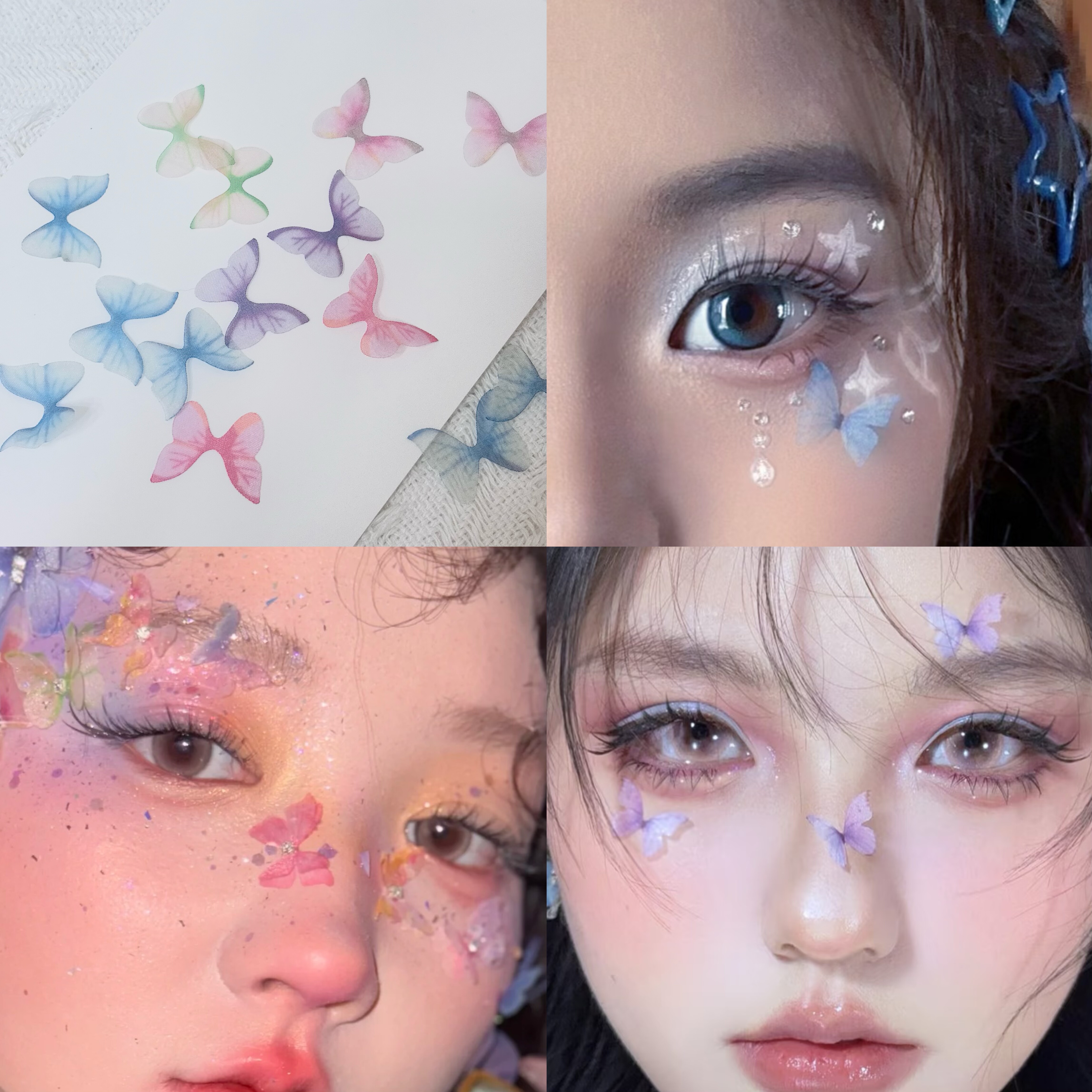 哈妮公主小仙女眼妆写真创意舞台