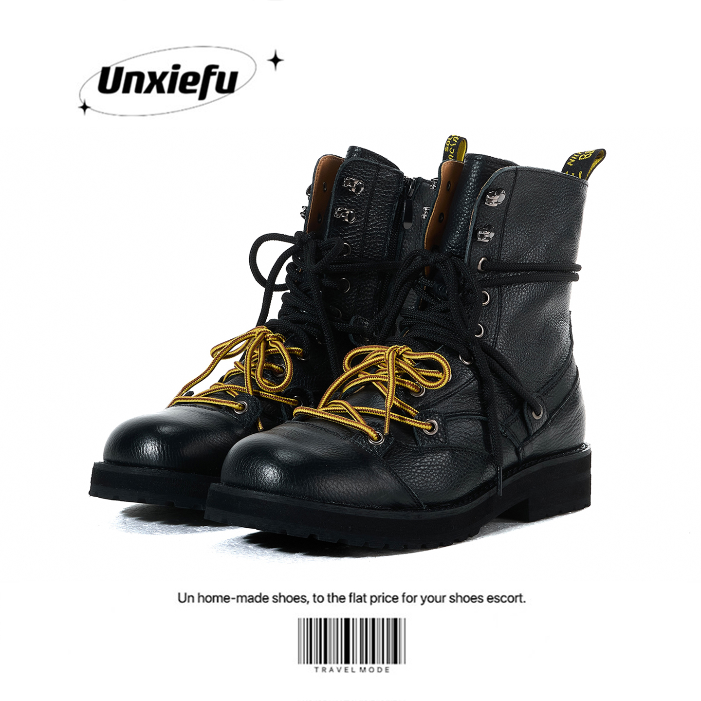 25新款原创设计马丁靴男款