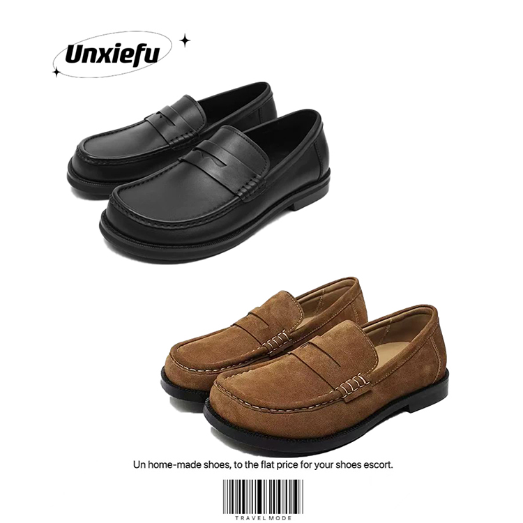 2025新春款老钱乐福鞋男一脚蹬鞋