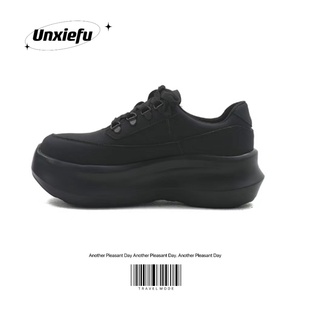 增高7厘米 休闲鞋 松糕底运动德比鞋 联名款 情侣 男女老爹鞋 isa同款