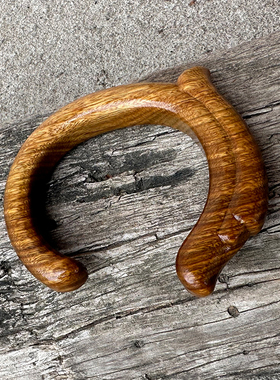 红檀木远古无漆生肖龙