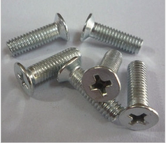 vít bắn tôn Vít đầu chìm chữ thập mạ kẽm Máy phẳng Vít đầu phẳng M3M4M5M6M8 * 10/16/20/25/30--50 vít bắn sắt con ốc vít