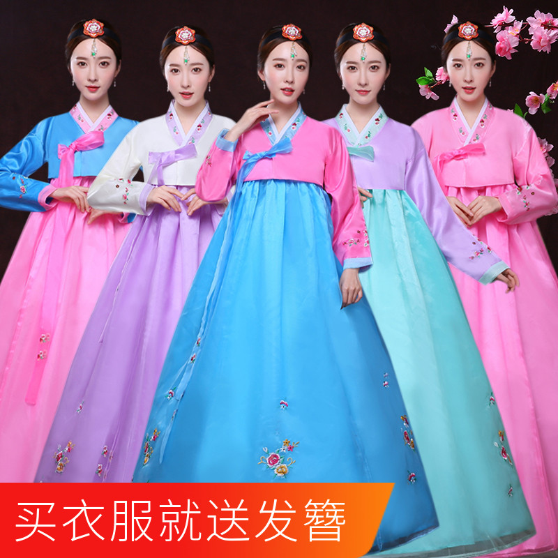韩服朝鲜族舞台韩国古装表演服
