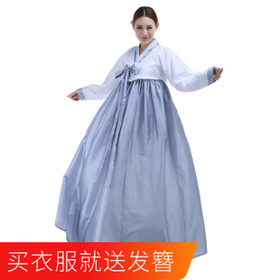 宫廷韩服民族传统大长今韩国服装新款大码舞蹈裙子套装朝鲜族古装