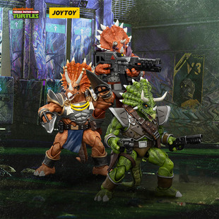 JOYTOY暗源 忍者神龟 队长佐拉克斯凯西琼斯TMNT可动模型玩具收藏