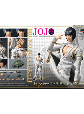Threezero JOJO奇妙冒险黄金之风布鲁诺布加拉提可动兵人模型玩具