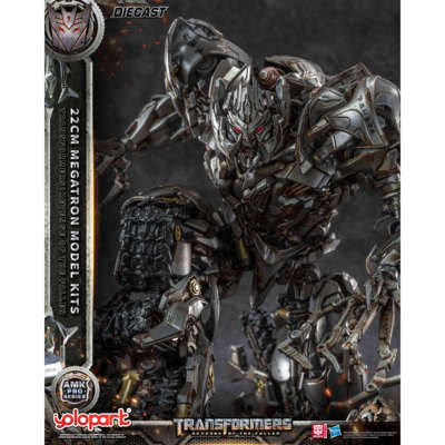 YoloPark合金AMKPRO变形金刚霸天虎卷土重来威震天拼装预组装模型