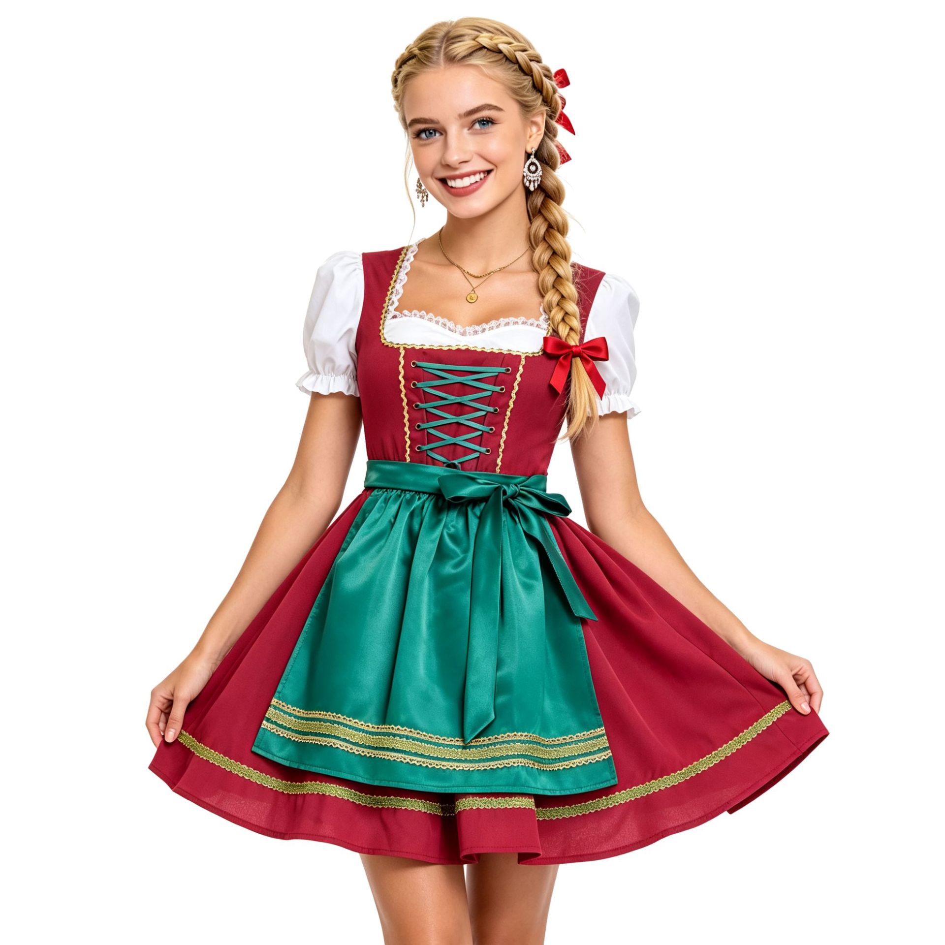 Oktoberfest啤酒节假两件礼服女图片