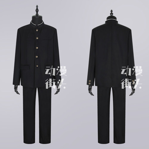 dk制服男嗜睡杨梅诘襟dk制服