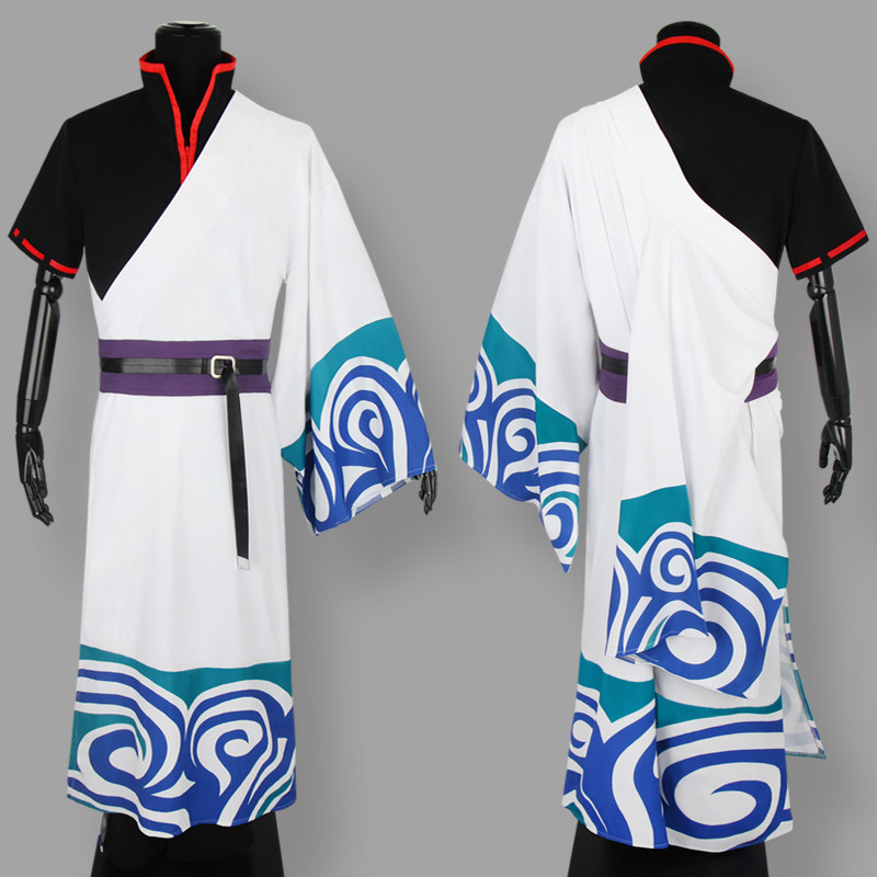 万事屋坂田银时cosplay服装全套