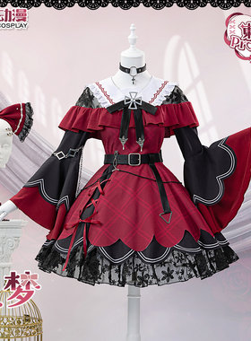 CGCOS的小铺 東方Project Bookoff 博丽灵梦 cos服装 Lolita
