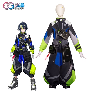 CGCOS的小铺游戏Vtuber彩虹社英雄组 伊波雷cosplay服装常服