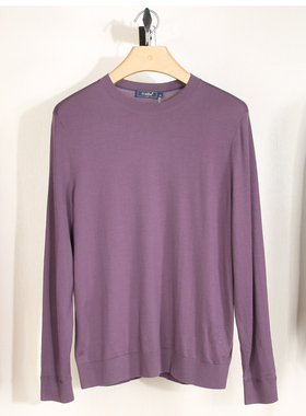 金利来男装羊毛衫男秋冬季圆领纯羊毛男士毛衣MCWF19913150-46