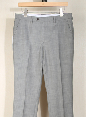 金利来男装2024春秋季新款纯羊毛修身商务西裤MPTG26911034-58