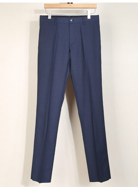 金利来男装西裤男2024秋季新款修身商务羊毛裤子MPTG11926010-65