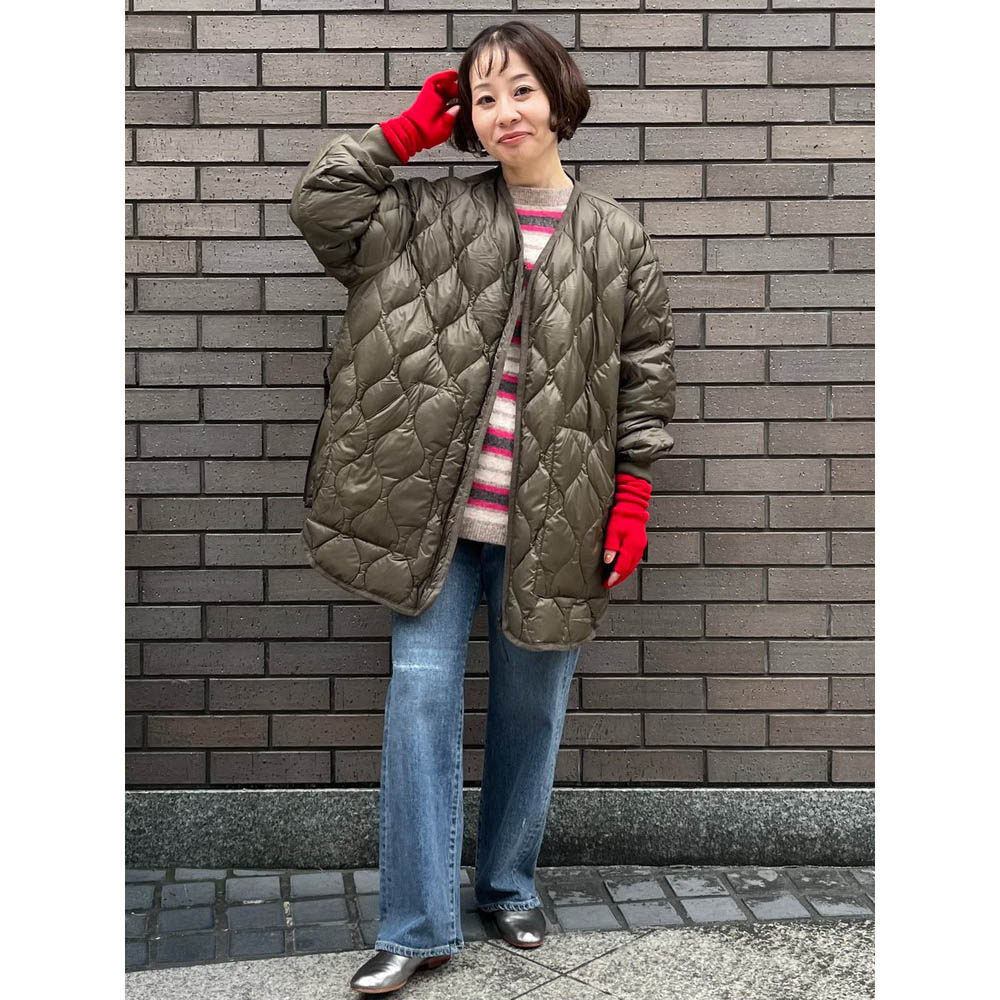 日单潮牌联名款轻薄羽绒服