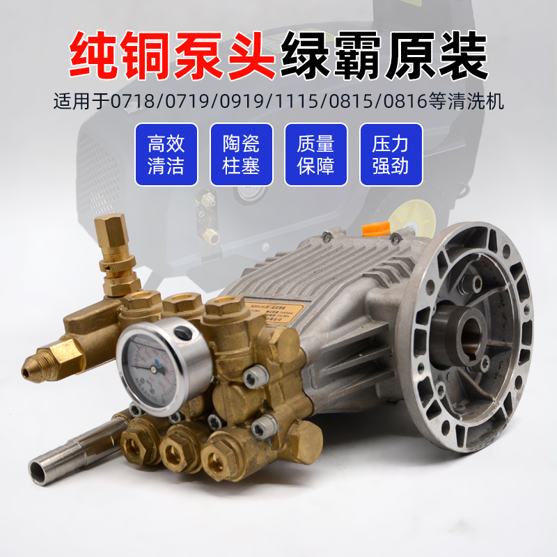 鲸鱼清洗机泵头总成洗车机