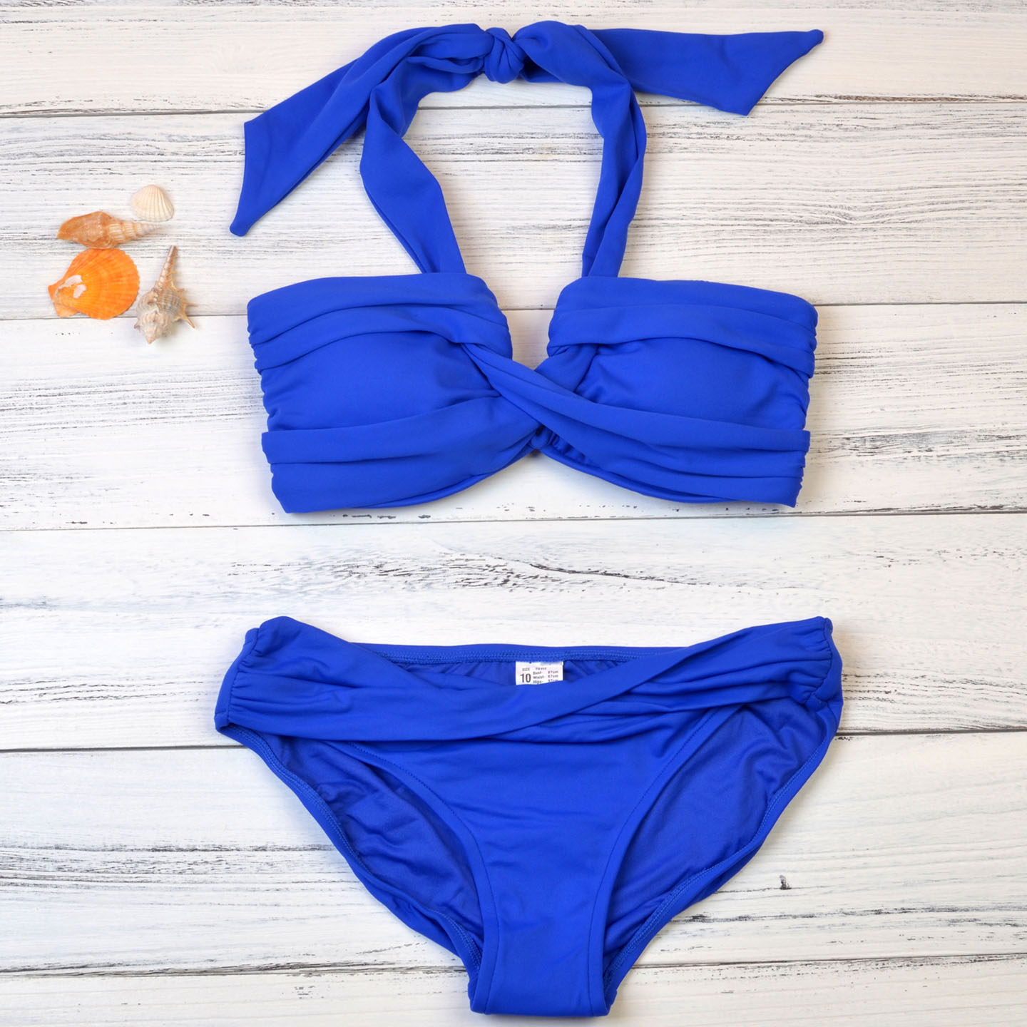 外贸原单澳洲Seaf**度假比基尼温泉分体泳衣大胸小胸聚拢带胸垫