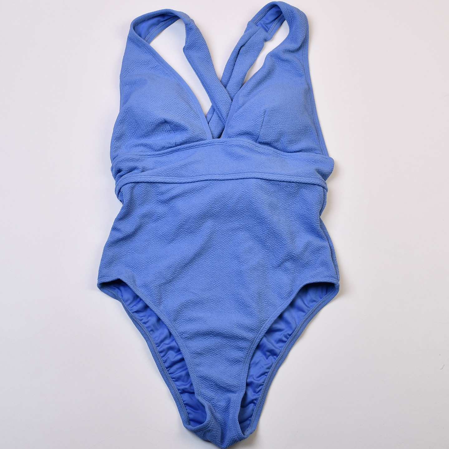 荷兰品牌BAR**时尚沙滩性感后背交叉打结连体泳衣bikin舒适温泉女