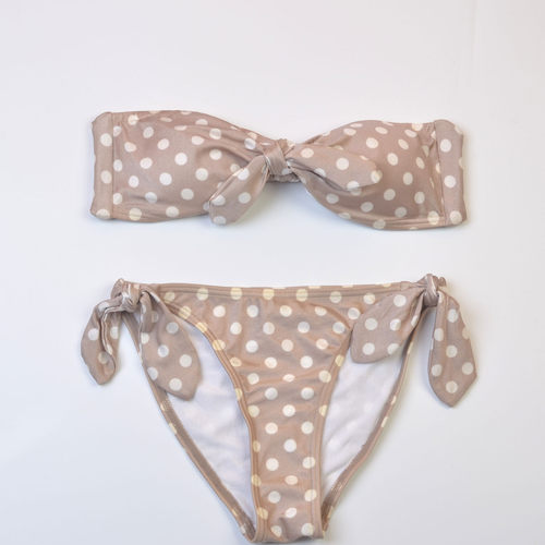 澳洲品牌ONE**海边性感抹胸比基尼时尚显瘦bikini泳衣女款