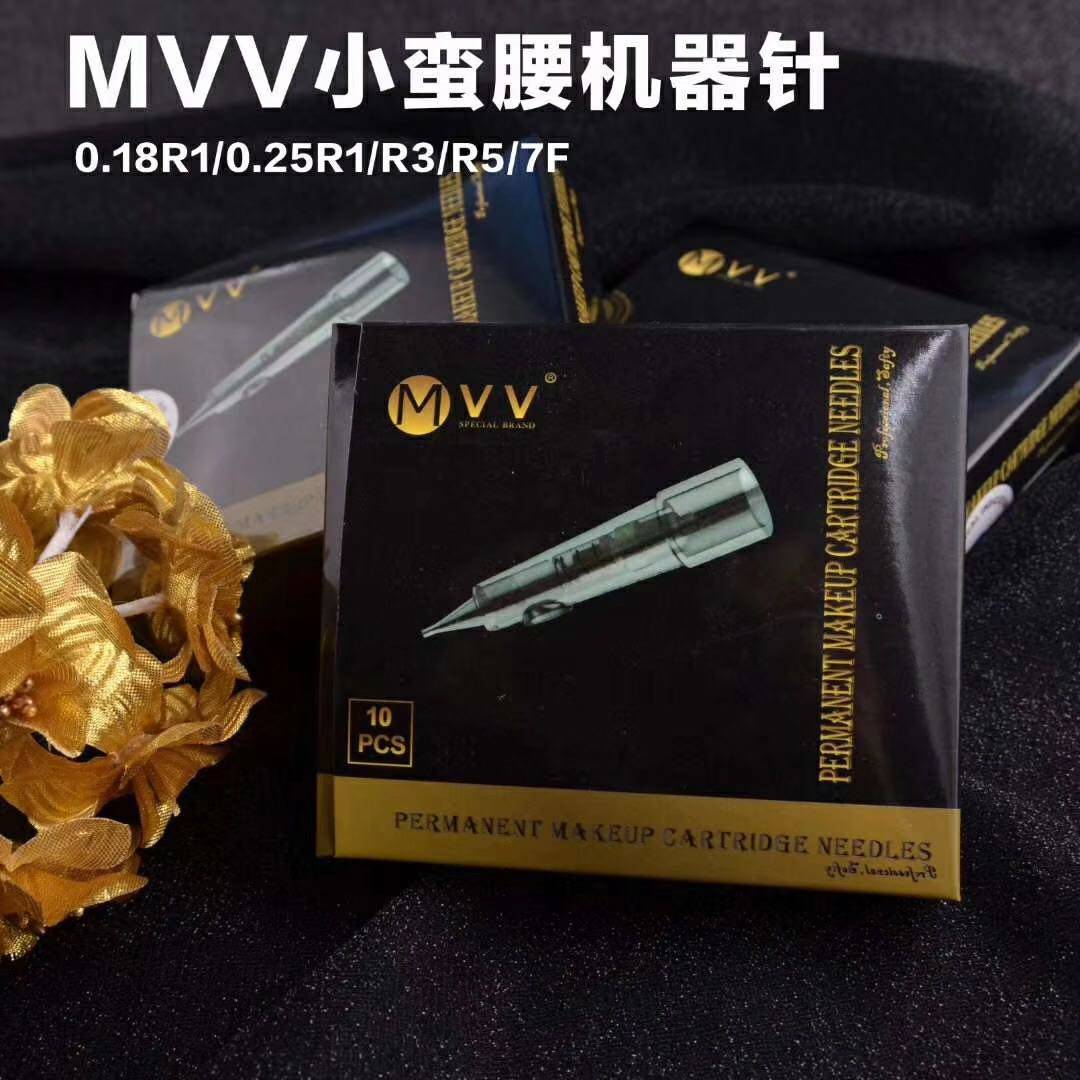Mvv纹绣机器针头MK小蛮腰叉15匠心唇公主一体免麻机器针头简之秀