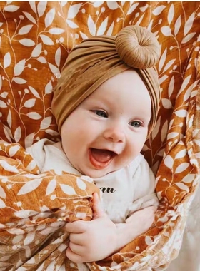 婴儿帽子春夏薄款婴幼儿可爱护囟门帽儿童男女宝宝新生儿胎帽夏季