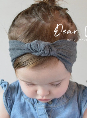 婴儿发带公主韩国男女宝宝儿童女孩潮妞婴幼儿新生儿欧美百搭头饰