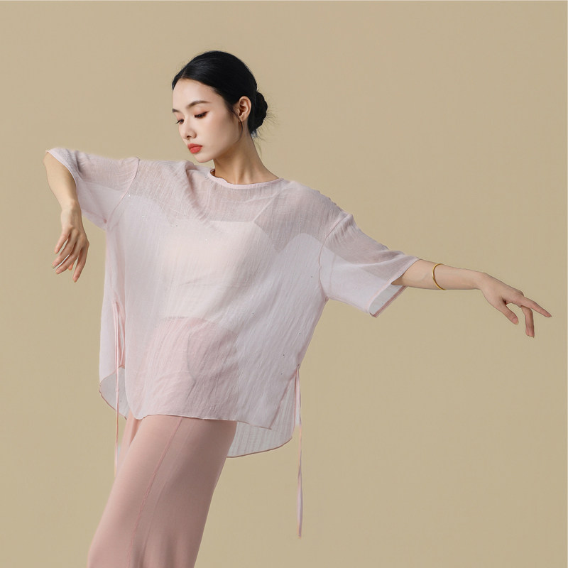 一城一舞古典舞宽松透气练功服图片