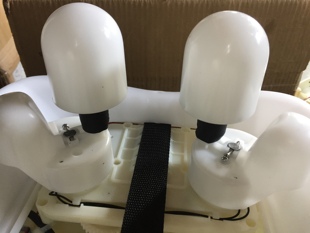 M2835 M2839颈部旋转揉捏按摩头配件 M2837 港德按摩靠垫RD