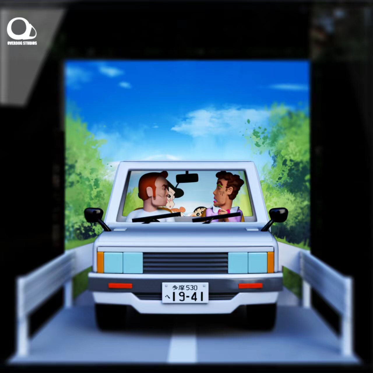 overdog studios 野原广志的"春天" 尺寸:1/6(整体30*30)