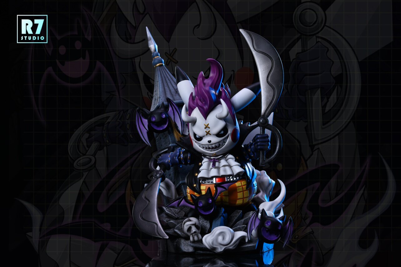 r7 studio 月光.莫利亚 皮卡丘cos海贼王七武海系列 月光.莫利亚