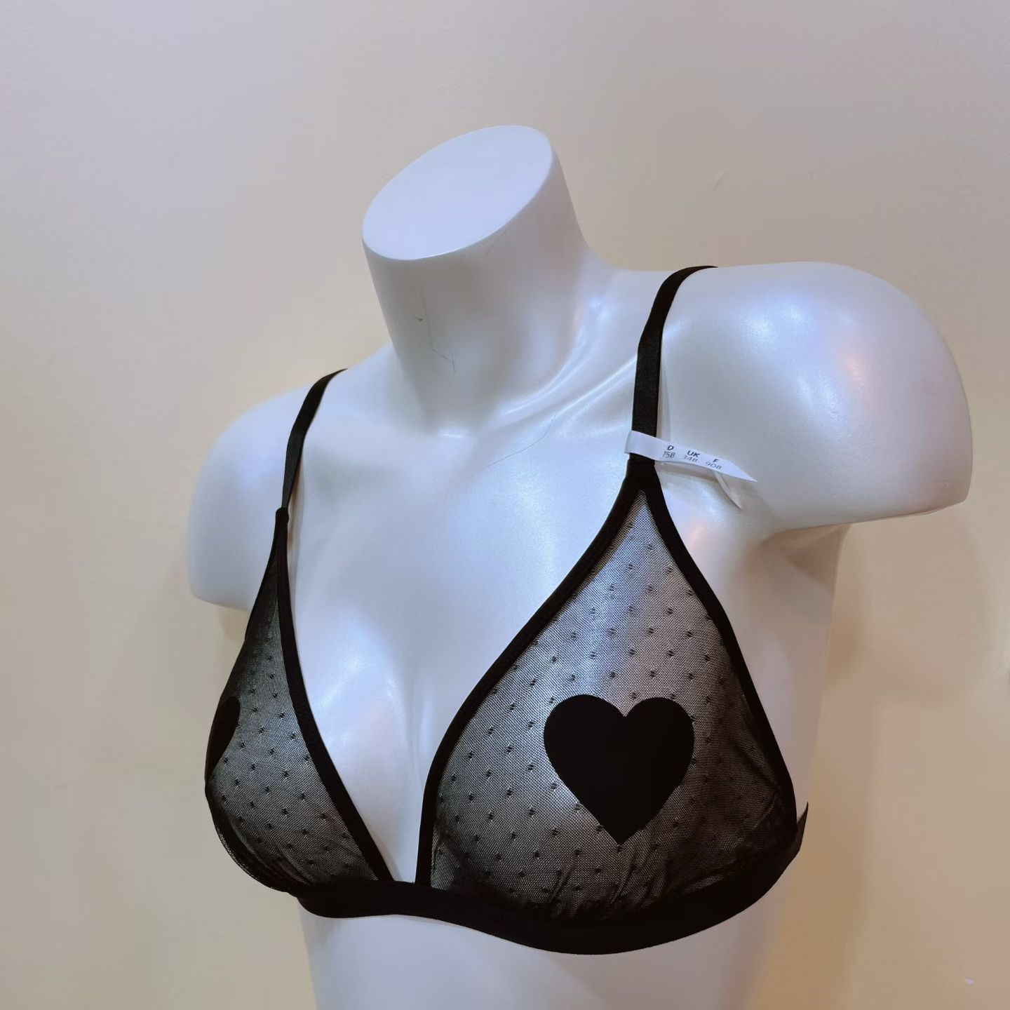 75B孤品法式内衣女薄款大胸显小复古性感纯欲软网文胸无钢圈胸罩