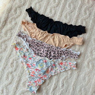 小包臀裤 速干薄裸感肤色黑色性感大码 衩 女低腰夏季 欧美半包臀内裤