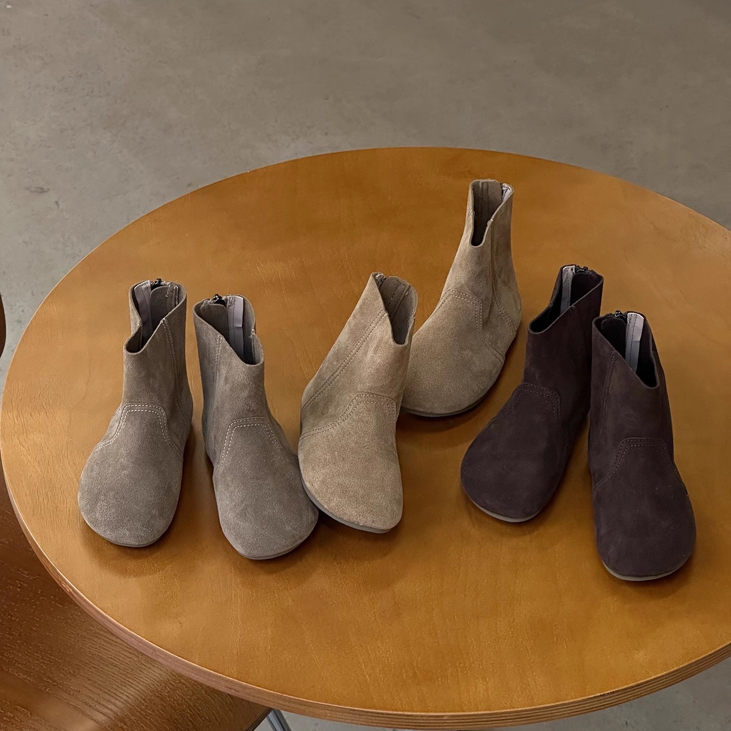 韩版女童软糯时尚洋气马丁靴