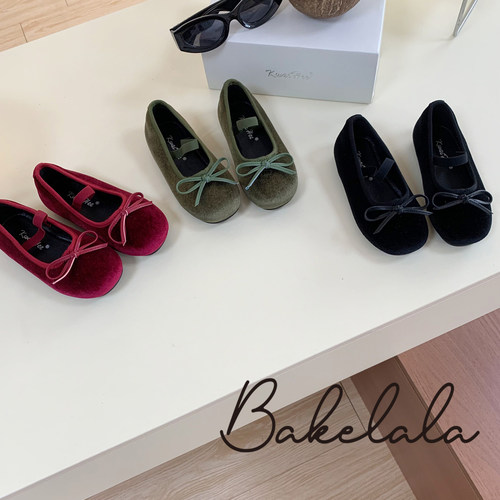 松紧带蝴蝶结国风红色旗袍鞋