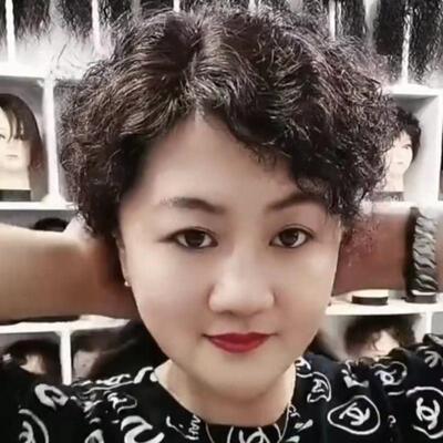 头顶 补发片 玉米烫蓬松假发片无痕遮白发补发块透气超薄 同款