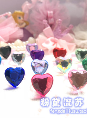 儿童水钻可爱卡通玩具盒装戒指环