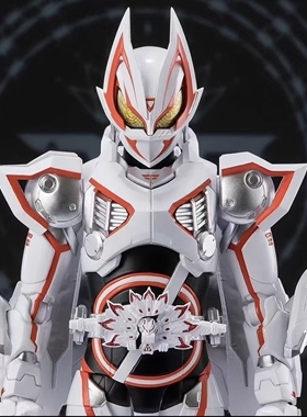 万代 PB SHF 假面骑士极狐IX MK9 白狐 可动人偶