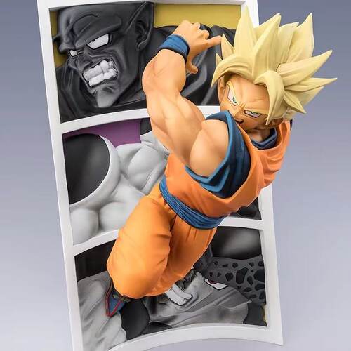 万代 FiguartsZERO FZ 超级赛亚人孙悟空 战斗轨迹 成品