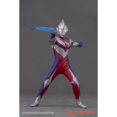 Alphamax 布衣 迪迦奥特曼复合型2.0 头雕修复再版 可动