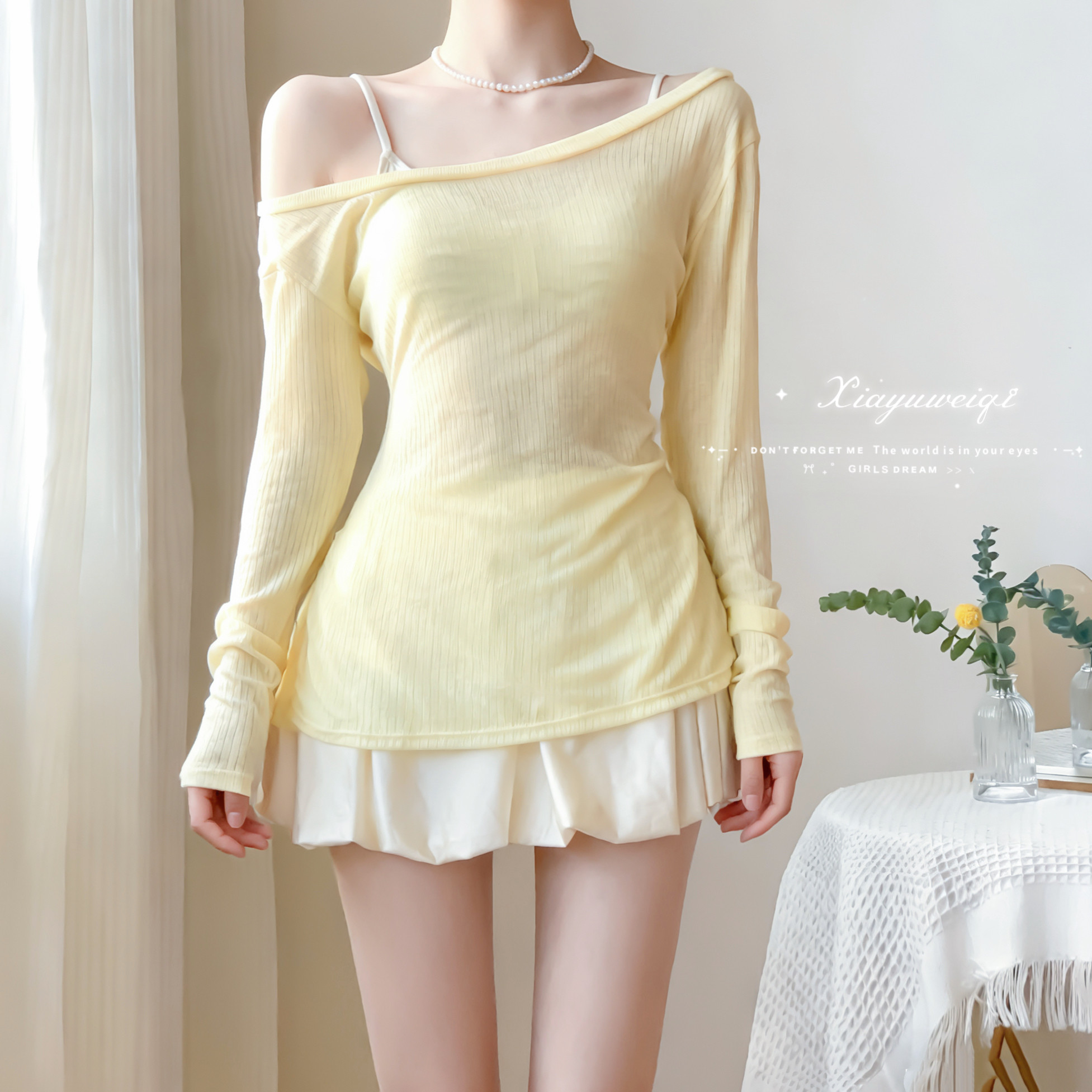 夏语微琪【月光无暇】长袖防晒遮肚显瘦裙式保守分体游泳衣女温泉,运动/瑜伽/健身/球迷用品,分体泳衣,淘宝优惠券,粉丝福利购,淘宝优惠卷