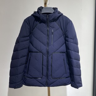 DW189短款羽绒服男冬季2023新款中厚商务休闲男士冬季带帽外套