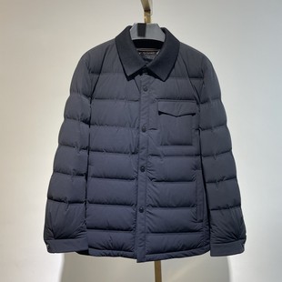 2024男士 新款 商务休闲翻领保暖羽绒外穿羽绒 三合一兔毛皮 AW23