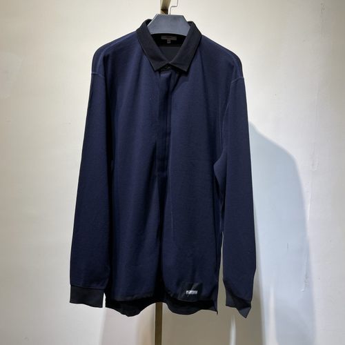 CM177 185码男士春秋翻领开衫针织外套 薄款时尚休闲款弹力上衣