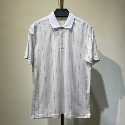 AD67 175码 男士短袖T恤夏季休闲百搭薄款翻领半袖男