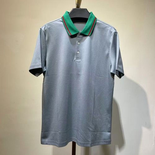 AD58  170码 男士短袖T恤夏季休闲百搭薄款翻领半袖男